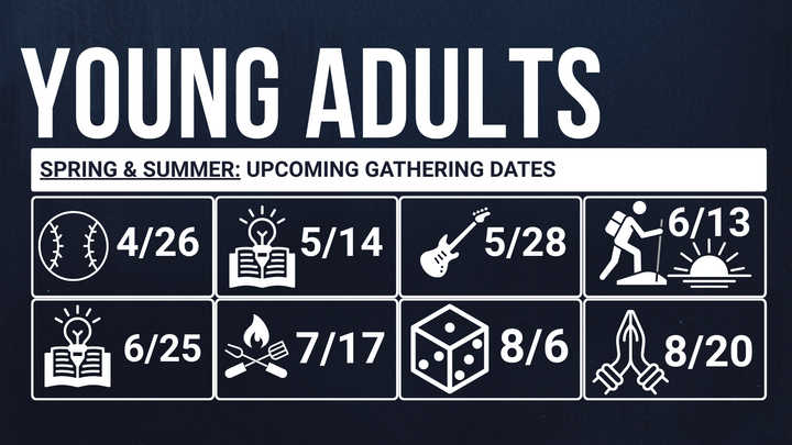Logo for Young Adults Gatherings