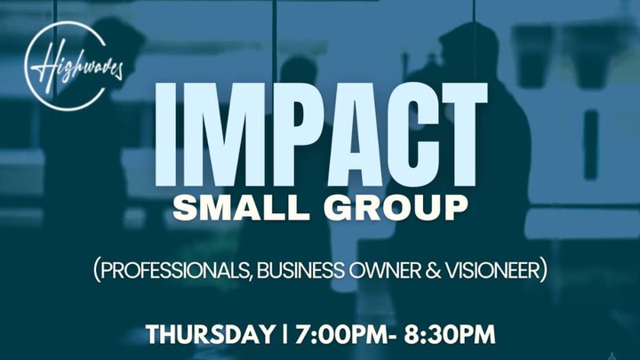 Logo for Impact Small Group (Professionals, Business Owner & Visioneer)