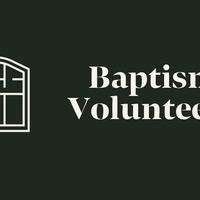 Logo for Baptism - Volunteers