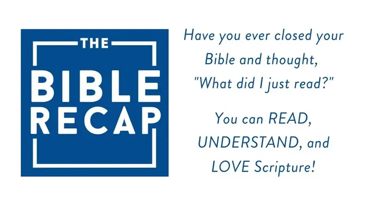 Logo for 2026 The Bible Recap Group (Ladies)