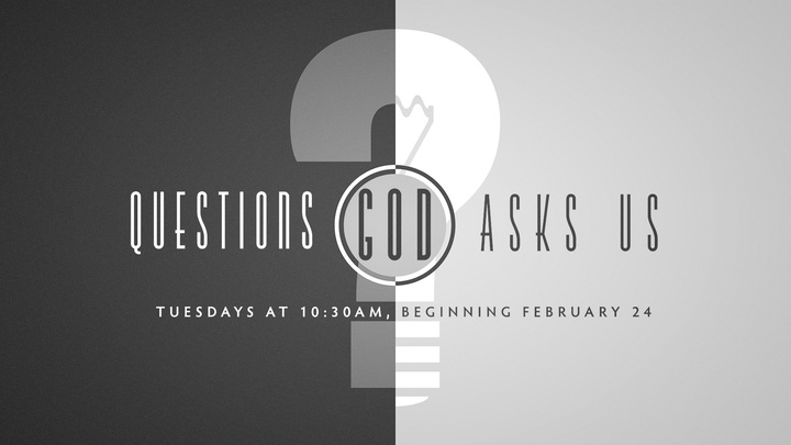 Logo for Questions God Asks Us - Spring 2026