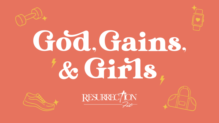 Logo for God, Gains, & Girls