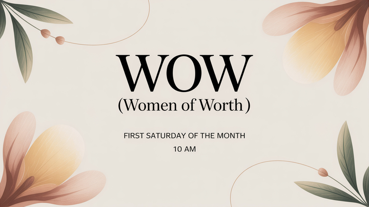 Logo for WOW (Women of Worth)