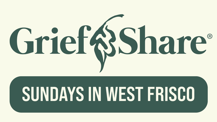 Logo for GriefShare - Sundays in West Frisco