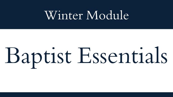 Logo for Baptist Essentials - Winter 2025/2026
