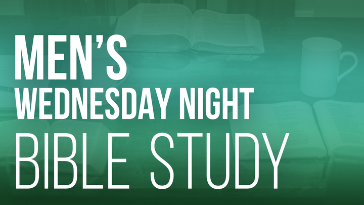 Logo for Men's Wednesday Night Bible Study
