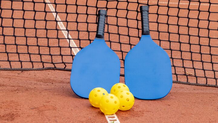 Logo for PB&J  (Pickleball and Jesus)
