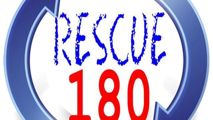 Logo for Rescue 180 | Wednesdays @ 6:30pm