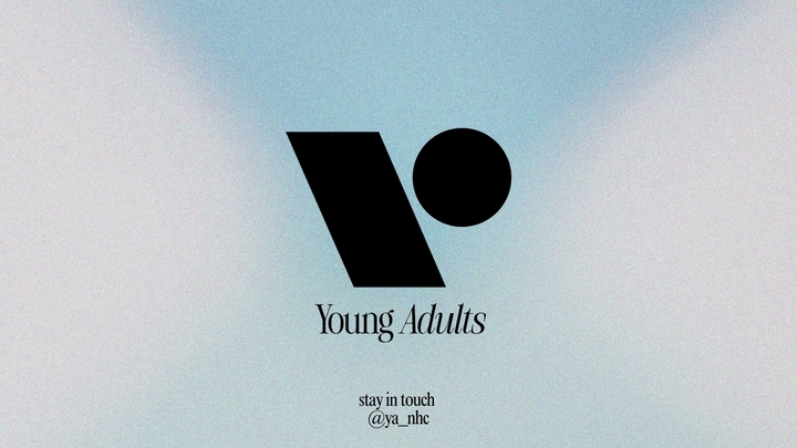 Logo for YA - Young Adults Group