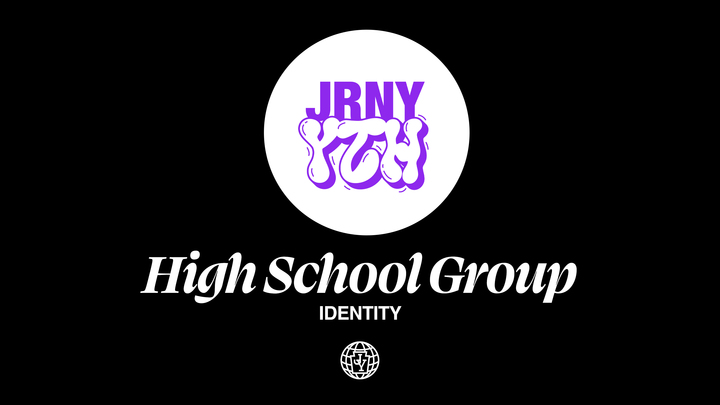 Logo for JRNY YTH | High School Group | Identity