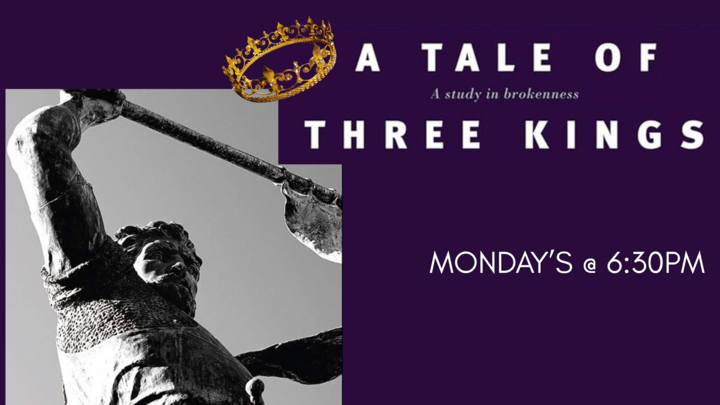 Logo for "A Tale of Three Kings" Book Study