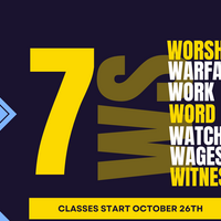 Logo for 7 Ws In-Person Online (Tuesdays)