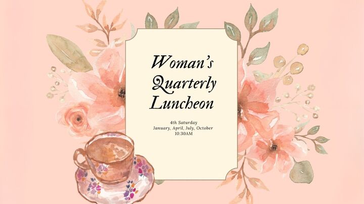 Logo for Women's Quarterly Luncheon