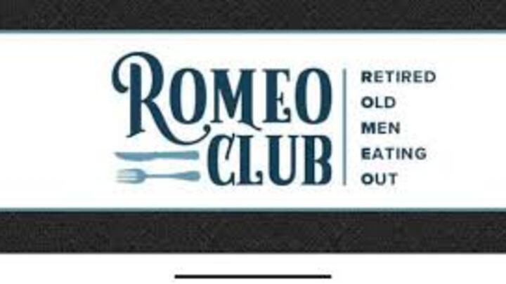 Logo for Men's Retired Lunch Group- Wednesdays