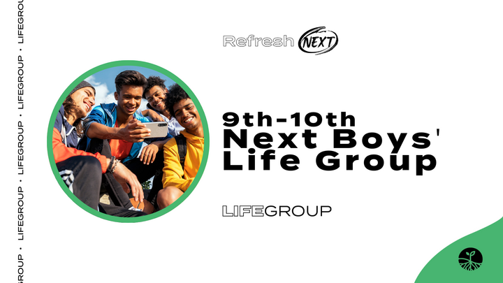 Logo for 9th-10th Next Boys' Life Group