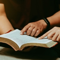 Logo for “Explore The Bible" | Led by Jackie Kerr