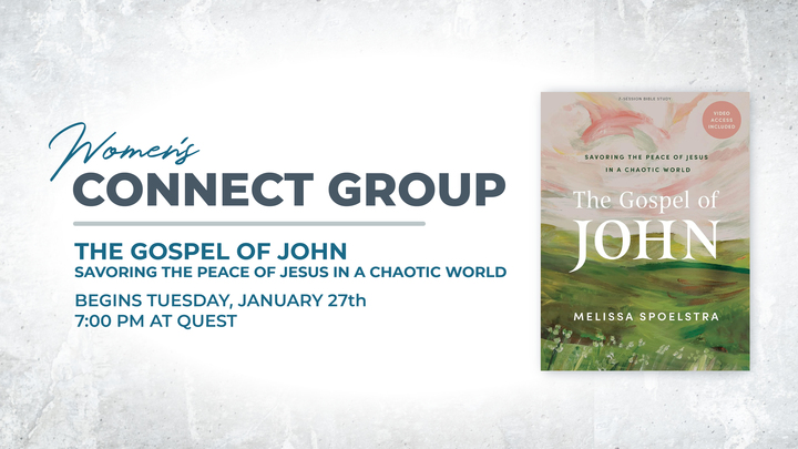 Logo for Women's Connect Group - The Gospel of John