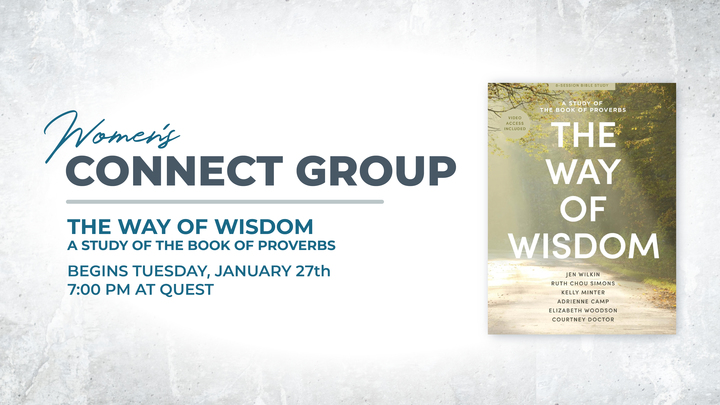 Logo for Women's Connect Group - The Way of Wisdom