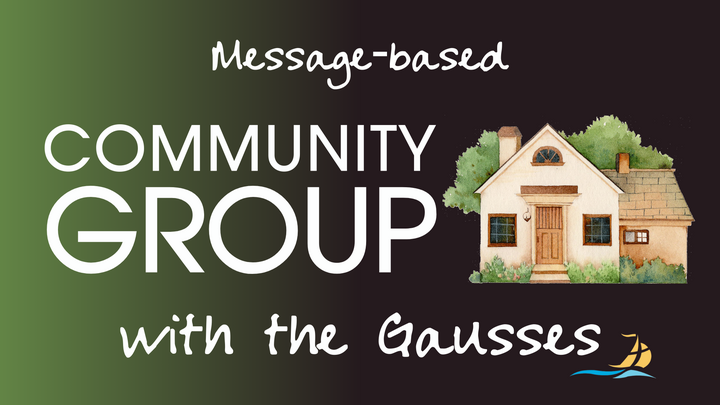 Logo for Community Group with the Gausses