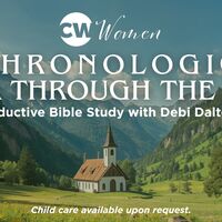 Logo for CW Women's Spring Inductive Bible Study 2026-A Chronological walk through the Bible Wednesday's at 10:00 AM