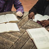 Logo for Bible Study - "Man Up"