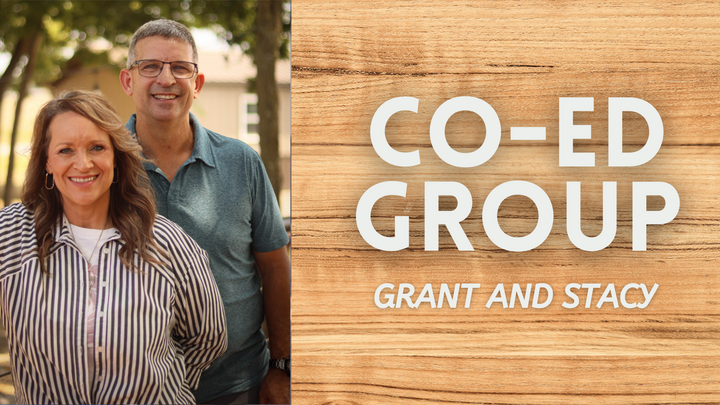 Logo for CO-ED GROUP with Grant & Stacy