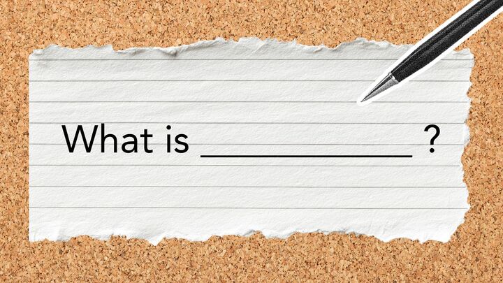 Logo for What is __________?