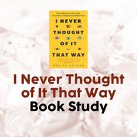 Logo for I Never Thought of It That Way Book Discussion