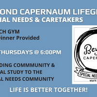 Logo for Beyond Capernaum LifeGroup | Special Needs & Caretakers Fellowship LifeGroup