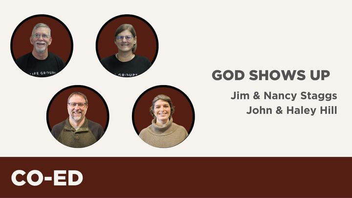 Logo for GOD SHOWS UP