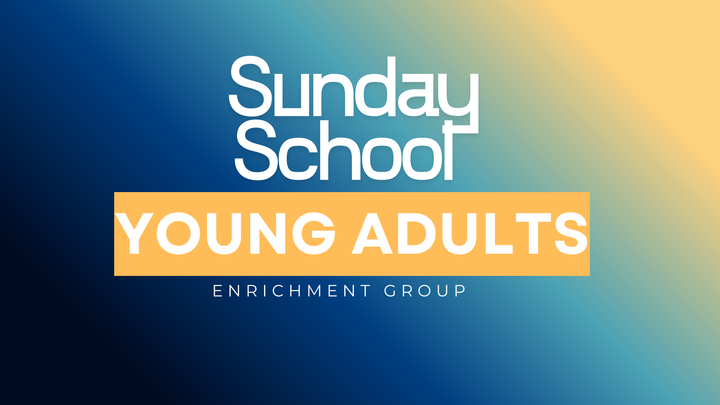 Logo for Sunday School | Young Adults | Ages 18-35