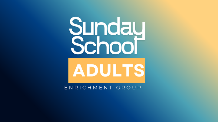 Logo for Sunday School | Adults | Ages 35-50