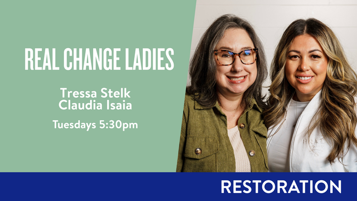 Logo for Real Change - Ladies Tressa Stelk & Claudia Isaia