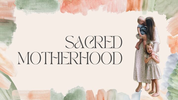 Logo for Sacred Motherhood | Krista Owens