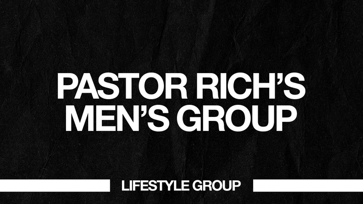 Logo for Pastor Rich's Men's Group