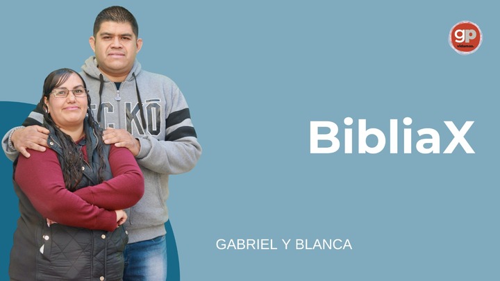 Logo for Biblia X | Gabriel García y Blanca Consuelos
