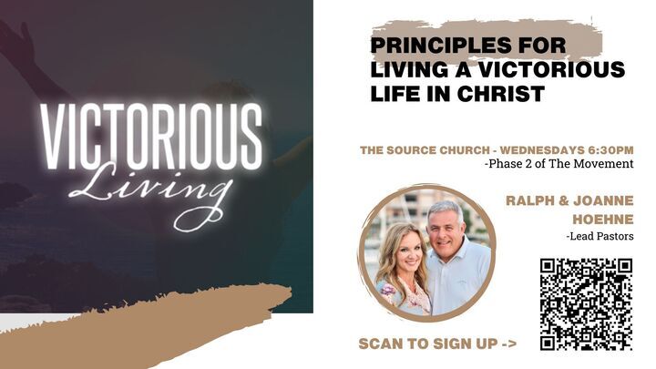 Logo for Victorious Living: Led by Pastors Ralph & Joanne Hoehne