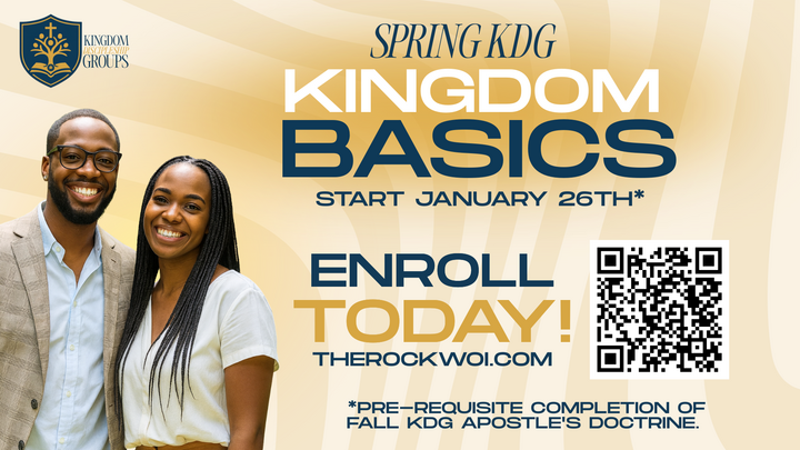 Logo for KDG Spring 2026 - Kingdom Basics (UofH) - Tuesday - Tailen Lloyd