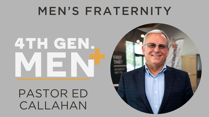 Logo for Men's Fraternity with Pastor Ed