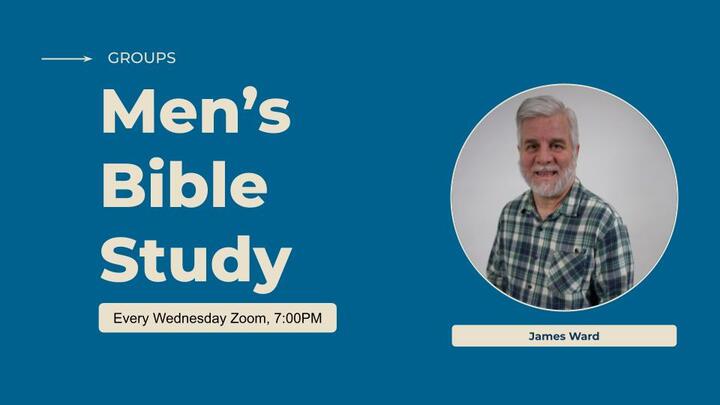 Logo for Men's Bible Study (Virtual)