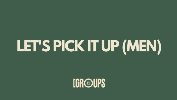 Logo for Let's Pick It Up (Men)