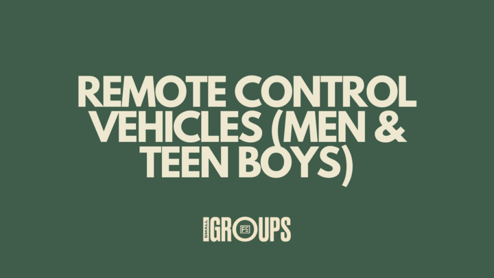 Logo for Remote Control Vehicles (Men & Teen Boys)