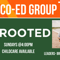 Logo for CO-ED Group - Sunday Nights - ROOTED (Leaders: Bryce & Reva Pool)