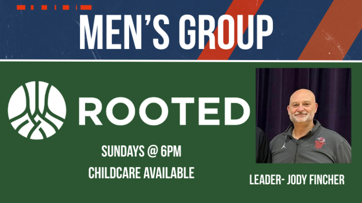 Logo for MEN'S Group - Sunday Nights - ROOTED (Leader: Jody Fincher)