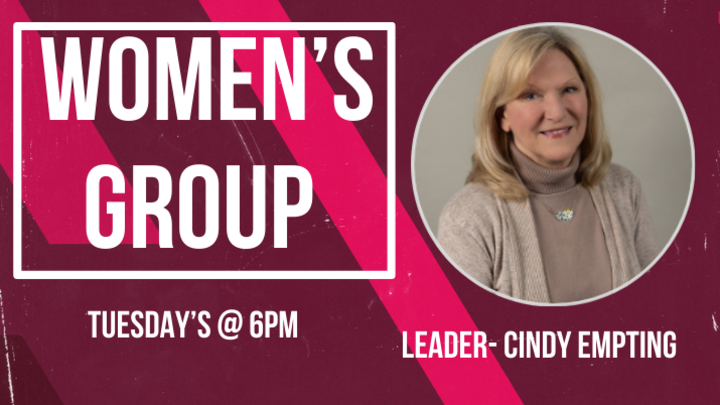 Logo for WOMEN'S Group - Tuesday Nights - Seeking Him (Leader: Cindy Empting)