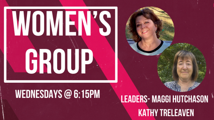 Logo for WOMEN'S Group - Wednesday Nights - Moms of Youth Students (Leaders: Maggi Hutchason & Kathy Treleaven)