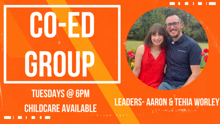 Logo for CO-ED Group - Tuesday Nights - Sermon Discussion (Leaders: Aaron & Tehia Worley)