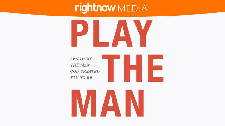 Logo for Play the Man - Men's Bible Study