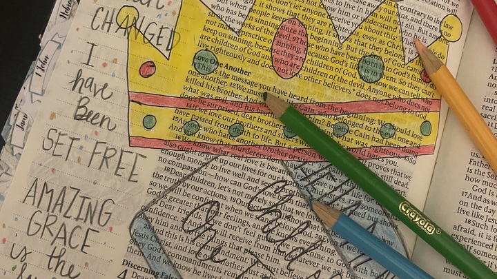Logo for Bible Journaling & More - Liberty