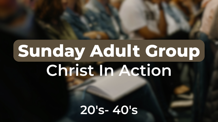 Logo for Sunday Adult Group - CIA
